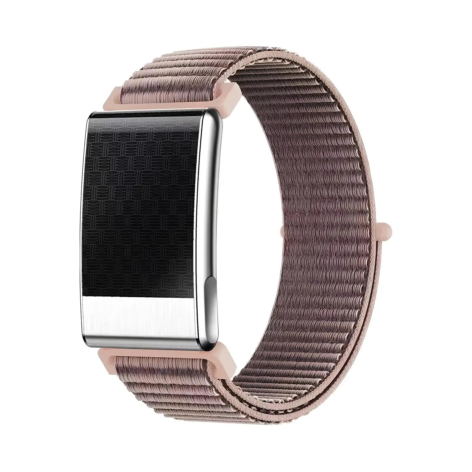 AltaX élixir Sense health and fitness smart band displaying a sleek black design with a colorful digital screen showing health metrics.