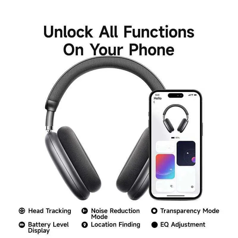 AltaX One Flagship wireless over-ear headphones with titanium drivers, spatial audio, ANC, mic, and 80-hour battery life.
