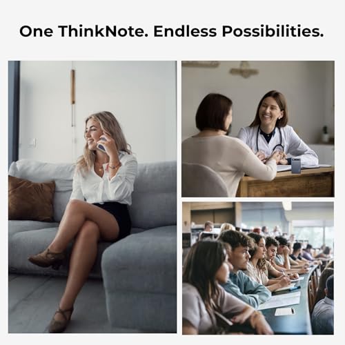 AltaX ThinkNote AI voice recorder with metal case, 64GB, supporting 118 languages, ideal for meetings, calls, and lectures.