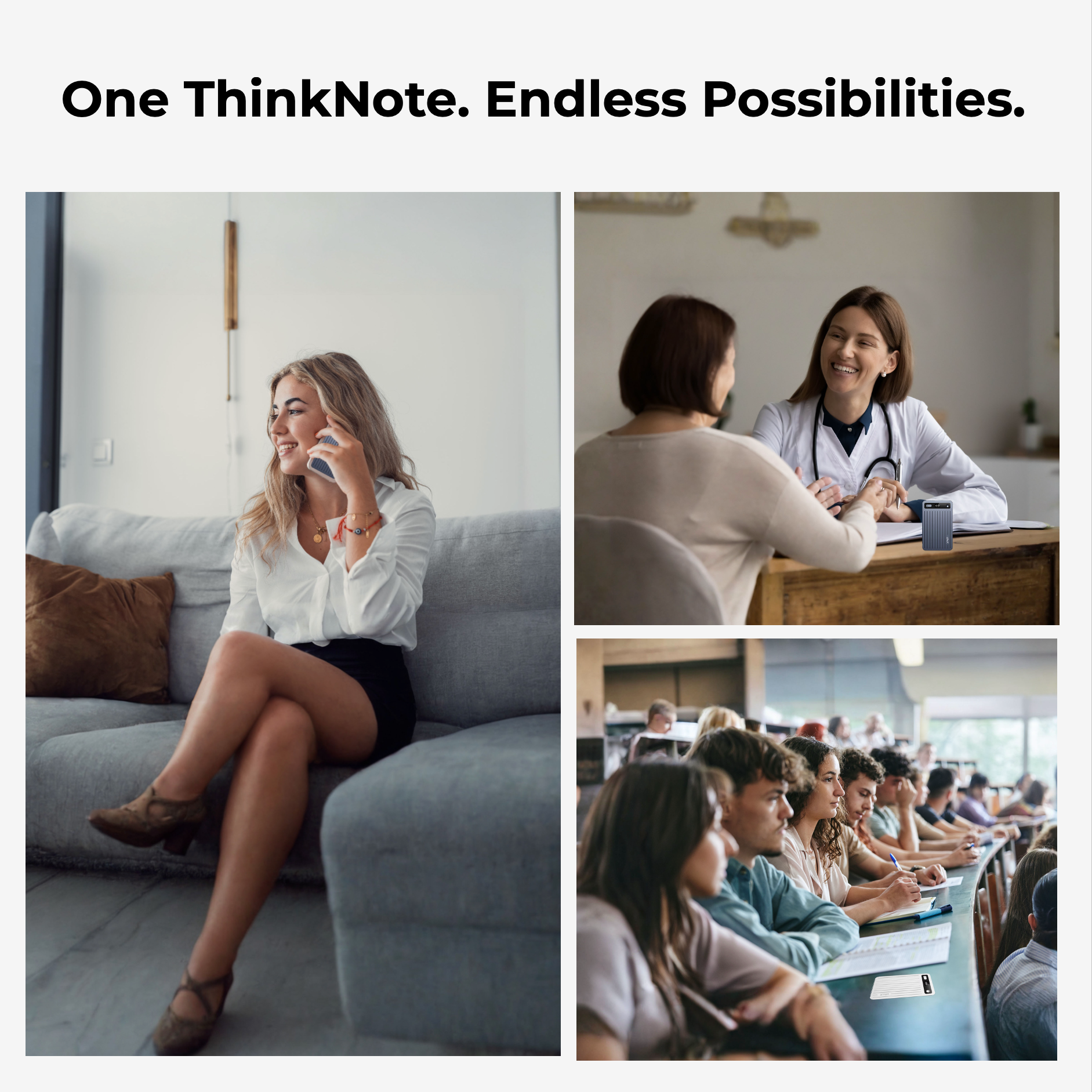AltaX ThinkNote AI Note Taker & Voice Recorder with Unlimited AI Transcription and Auto Summary | Perfect for Meetings, Calls & Lectures | 118 Languages Supported | All-Metal Design w/Case | 64GB