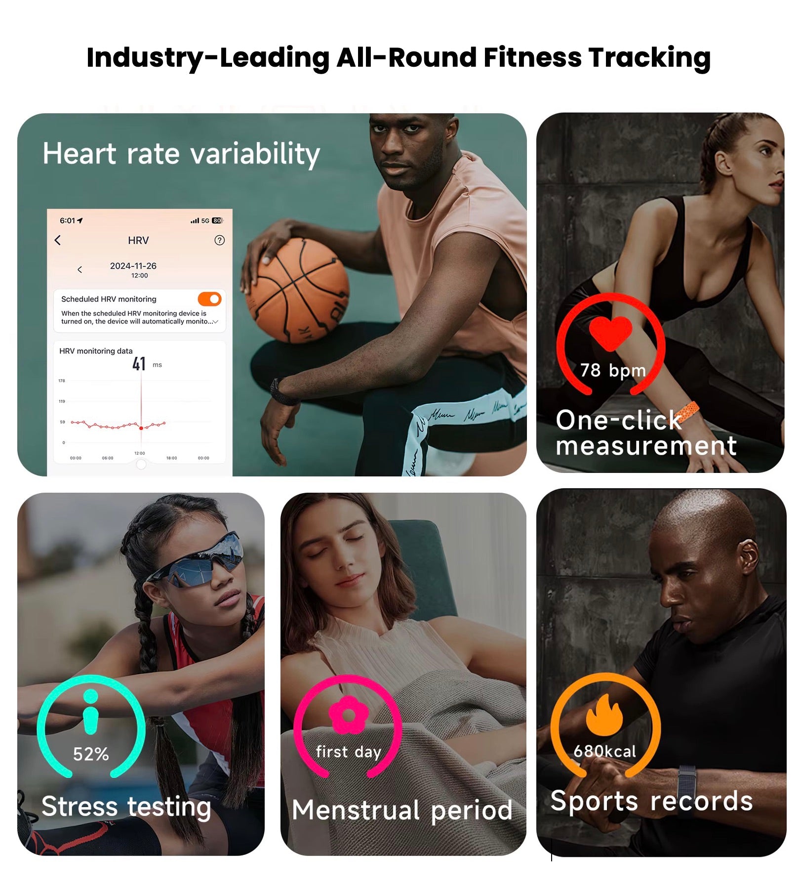 AltaX élixir LOOP smart band displaying a sleek fitness tracker with heart rate, blood pressure, and activity stats on the screen.
