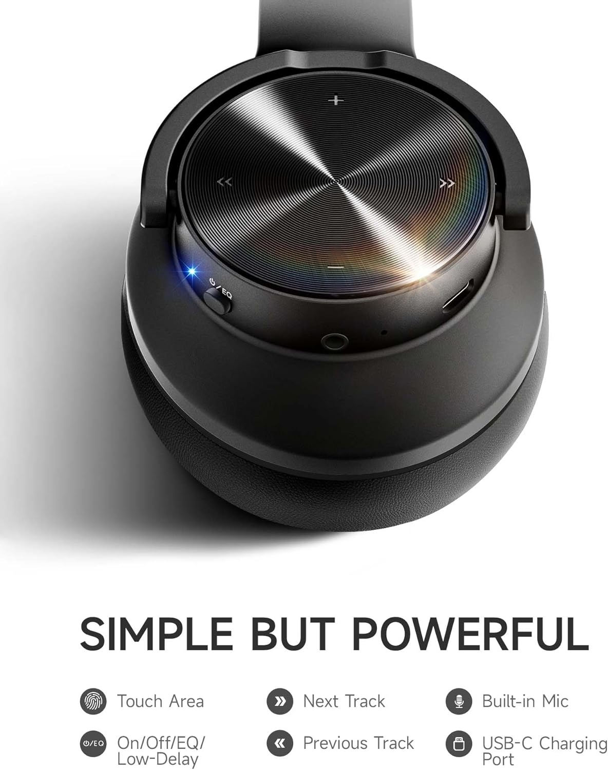 AltaX Space Wireless Over-Ear Bluetooth Headphones with touch controls, multi-point connect, and industry-leading sound quality.