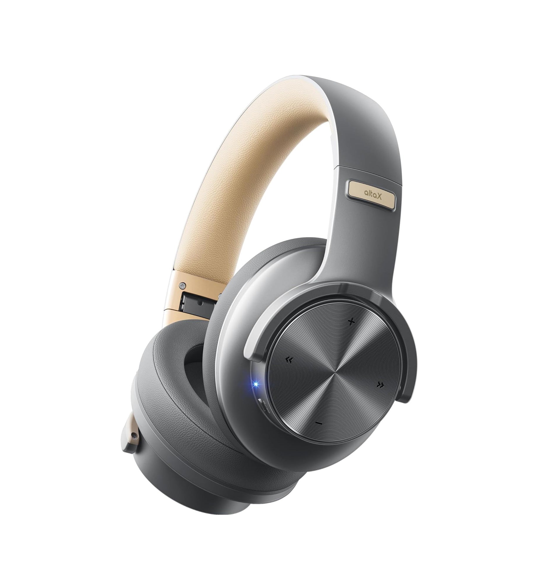 AltaX Space wireless over-ear Bluetooth headphones with touch controls, industry-leading sound, and multi-point connectivity.